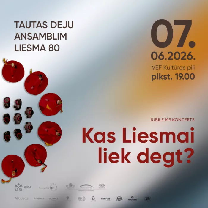 Tautas deju ansamblim LIESMA 80 | Jubilejas koncerts KAS LIESMAI LIEK DEGT?