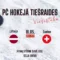 PČ hokejā tiešraides Pegaza Viesistabā. Latvija – Šveice