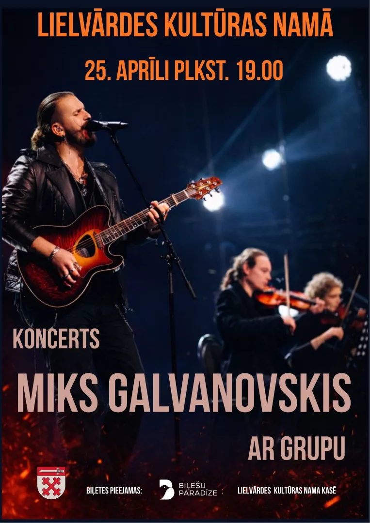 Miks Galvanovskis ar grupu Lielvārdē