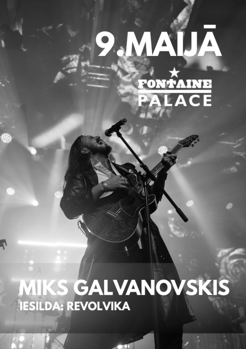 Miks Galvanovskis (LV) rock + Revolvika (LV) indie rock