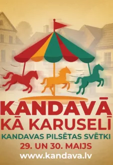 KANDAVAS PILSĒTAS SVĒTKI 2026