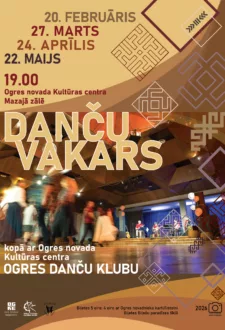 DANČU VAKARS kopā ar Ogres danču klubu