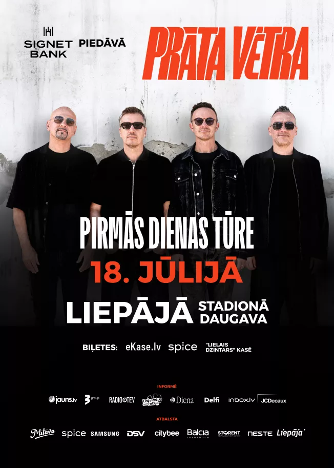 Prāta Vētra “Pirmās dienas tūre”