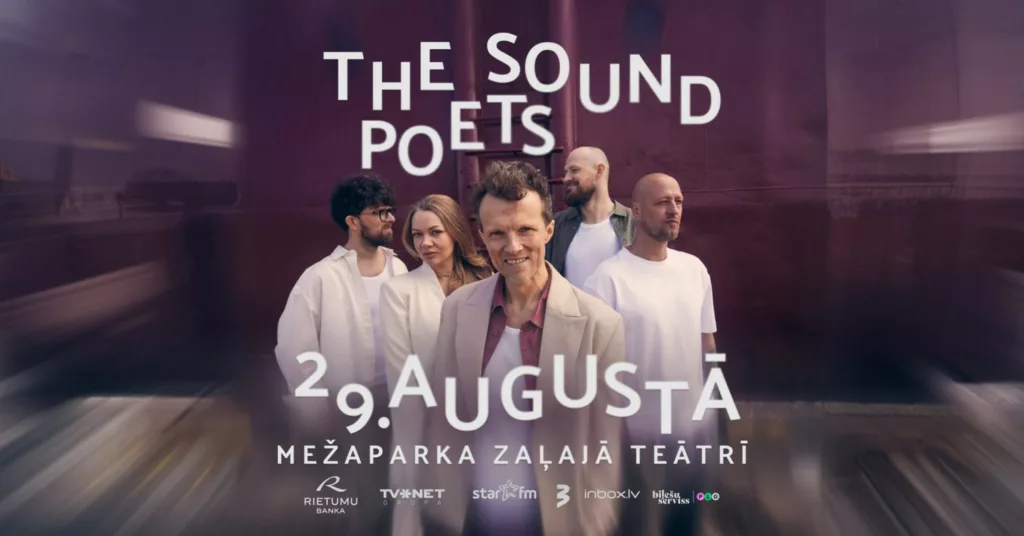 ‘The Sound Poets’ Mežaparka Zaļajā teātrī