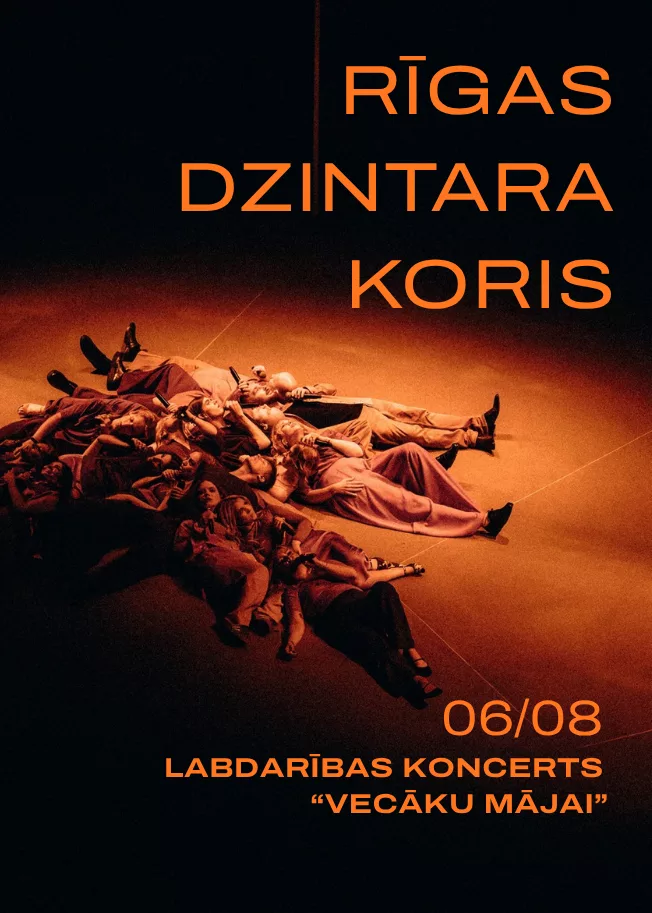 Rīgas dzintara koris | Labdarības koncerts atbalsts “Vecāku mājai”