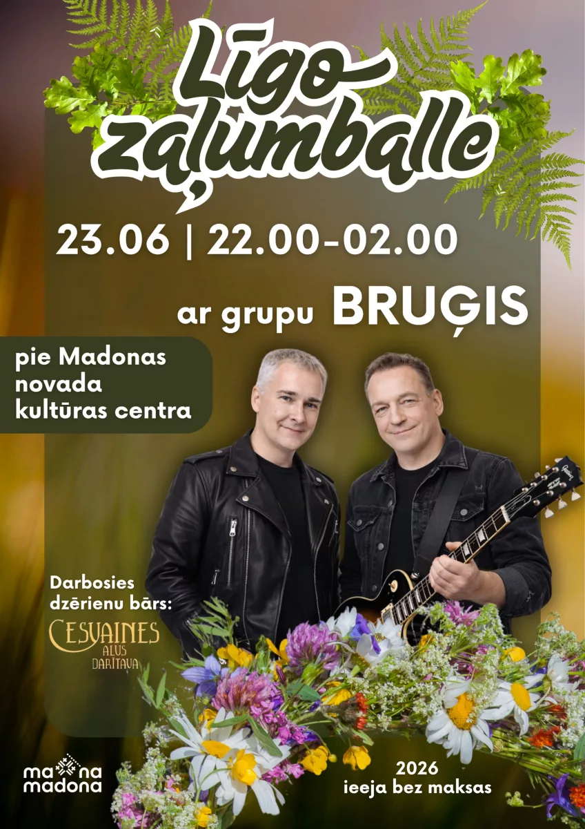 Līgo zaļumballe Madonā
