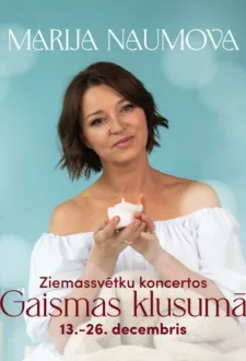 Marijas Naumovas Ziemassvētku koncerts 2026