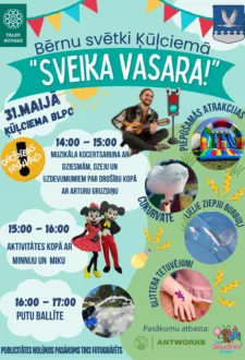 Bērnu svētki Ķūļciemā „Sveika vasara!”