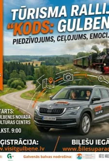 Tūrisma rallijs “Kods: Gulbene”