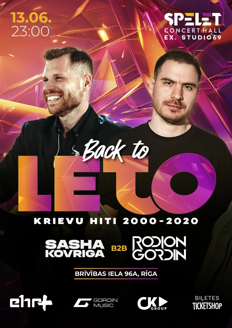 BACK TO ĻETO – Krievu hiti 2000-2020