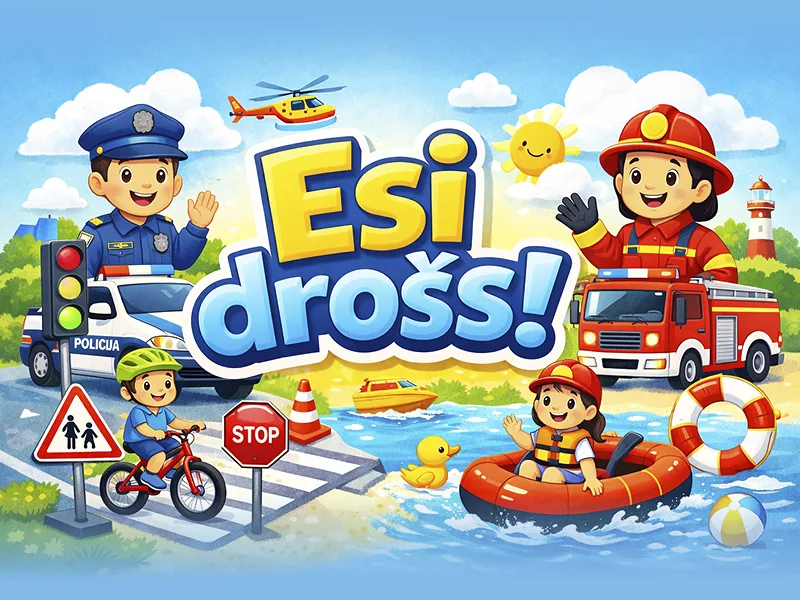 Ziemeļblāzmas 118. Bērnu svētki: Esi drošs!