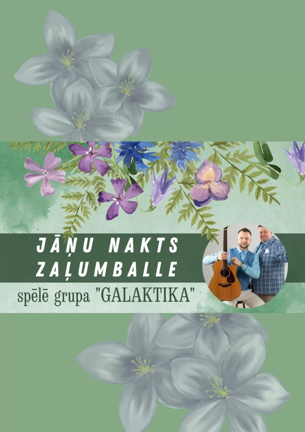 Jāņu nakts zaļumballe Vecumniekos