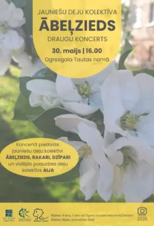Jauniešu deju kolektīva ĀBEĻZIEDS draugu koncerts