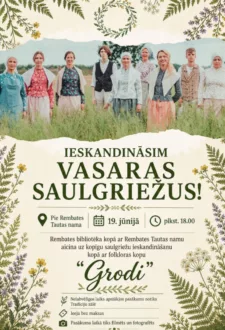 Vasaras saulgriežu ieskandināšana Rembatē
