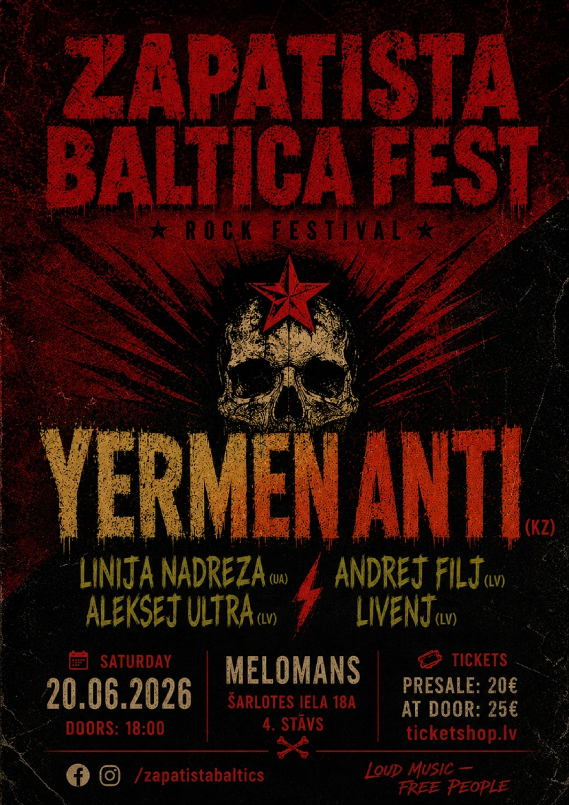 YERMEN ANTI – Zapatista Baltica Fest 2026