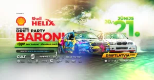 Latvijas Drifta čempionāts Jēkabpilī 2026