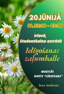 Ielīgošanas zaļumballe Studentkalna estrādē