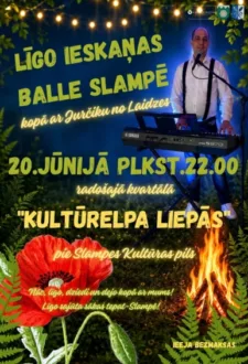 Līgo ieskaņas balle kopā ar Jurčiku no Laidzes
