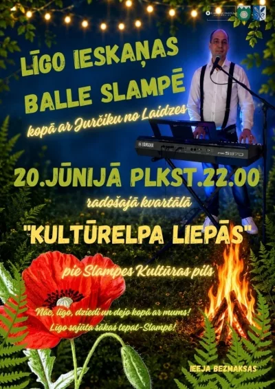 Līgo ieskaņas balle kopā ar Jurčiku no Laidzes