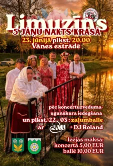 Limuzīns 5 Jāņu nakts krāsā Vānes estrādē