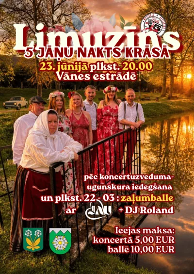 Limuzīns 5 Jāņu nakts krāsā Vānes estrādē