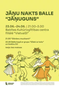 Jāņu nakts balle “Jāņuguns” Spuņciemā