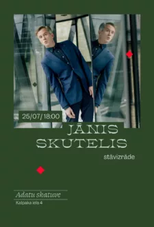 Jāņa Skuteļa stāvizrāde – Vecpilsētas svētki 2026