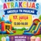 Piepūšamās atrakcijas Andzeļos