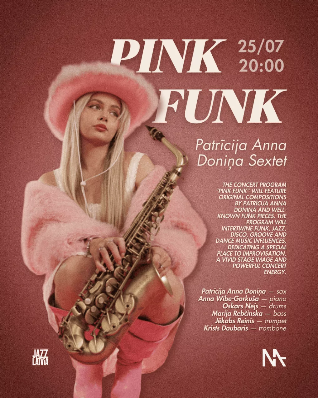 PINK FUNK | Patrīcija Anna Doniņa Sextet