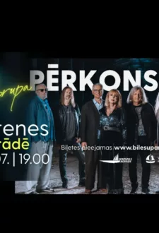 Grupas PĒRKONS koncerts un zaļumballe Piltenes estrādē