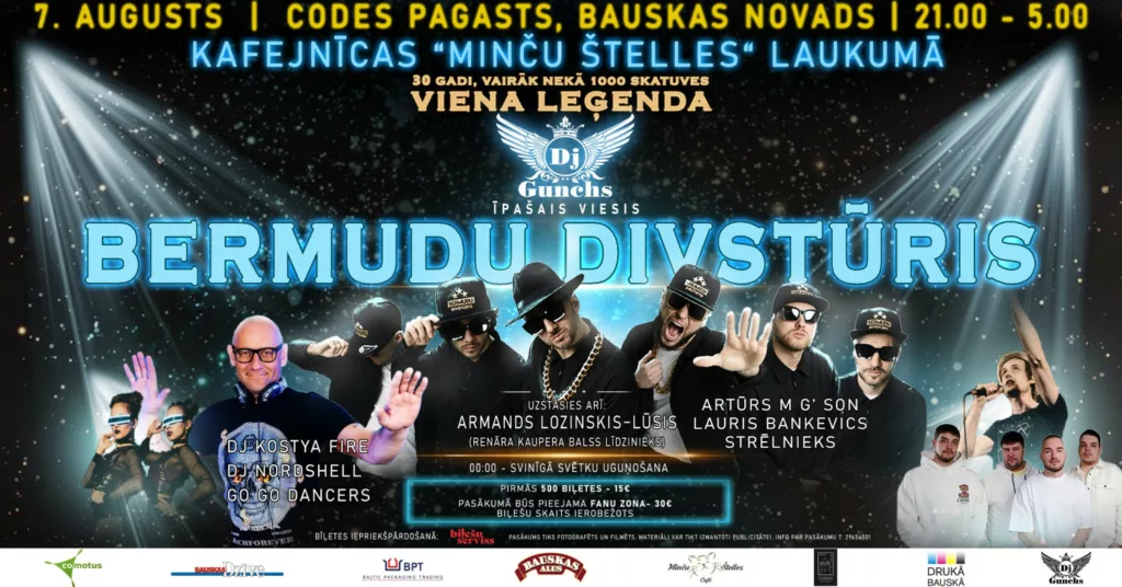 Dj Gunchs 30 gadi uz skatuves