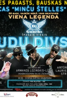 Dj Gunchs 30 gadi uz skatuves