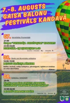 Gaisa balonu festivāls 2026