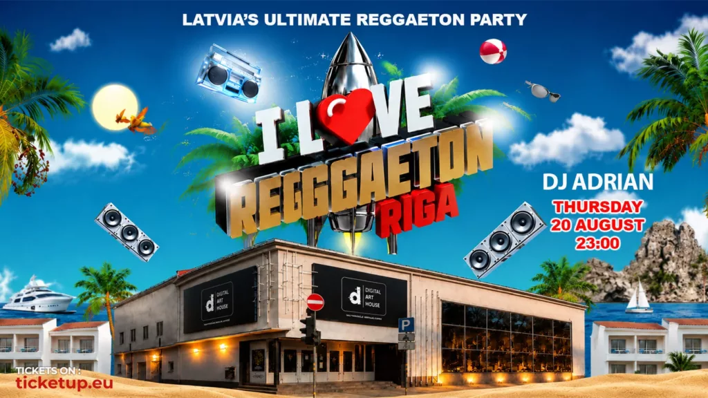 I LOVE REGGAETON PARTY | RĪGA