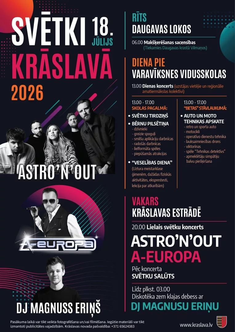Svētki Krāslavā 2026