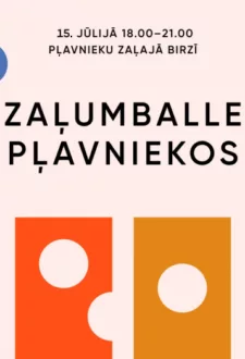 Zaļumballe kultūrtelpā “Strops” Pļavnieku Zaļajā birzī
