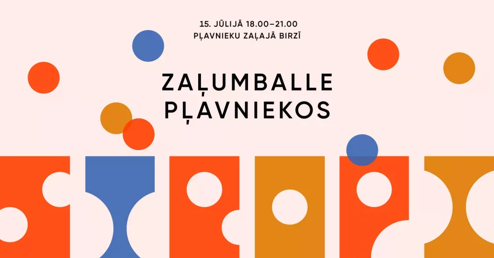 Zaļumballe kultūrtelpā “Strops” Pļavnieku Zaļajā birzī