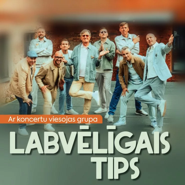 Grupas LABVĒLĪGAIS TIPS koncerts Ērgļu svētkos 2026