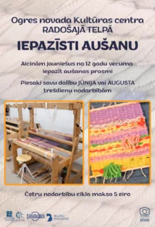 Nodarbību cikls IEPAZĪSTI AUŠANU