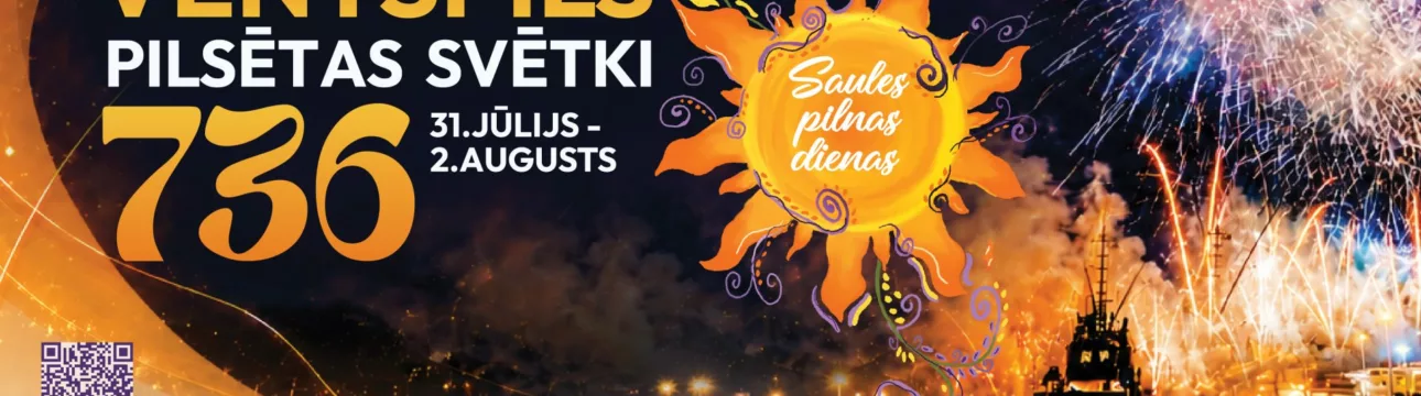 Pilsētas svētki 2026 – Ventspils 736. jubileja