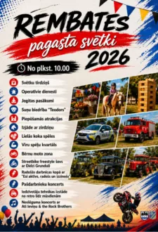 REMBATES PAGASTA SVĒTKI 2026