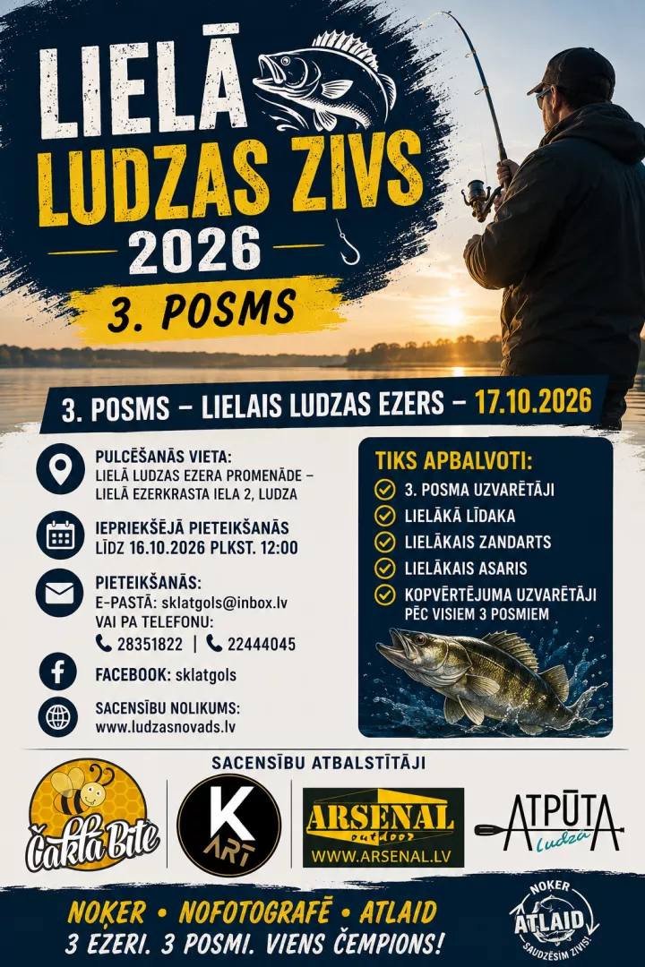 Ludzas zivs 2026 Ludzas posms