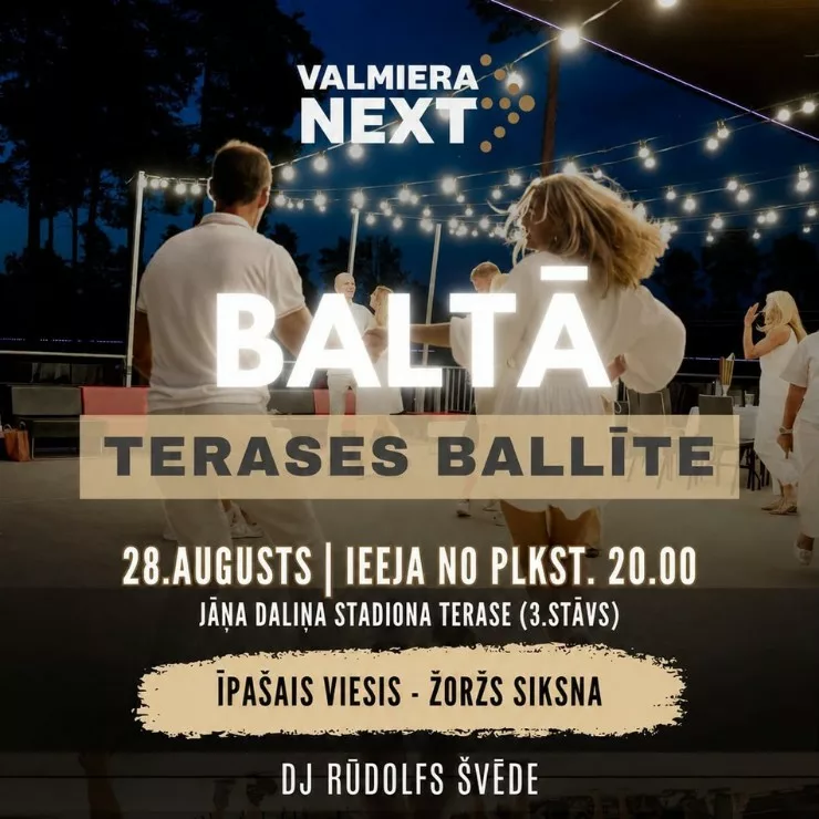 BALTĀ terases ballīte