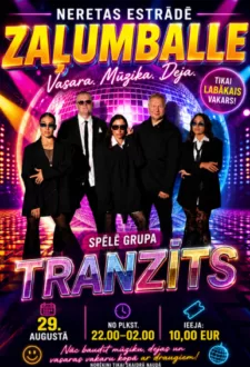 Zaļumballe visām gaumēm. Spēlē grupa ”Tranzīts”