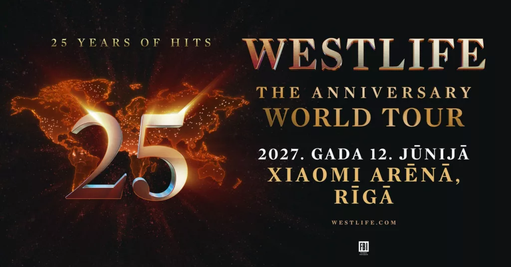 Westlife – 25th Anniversary tour 2027