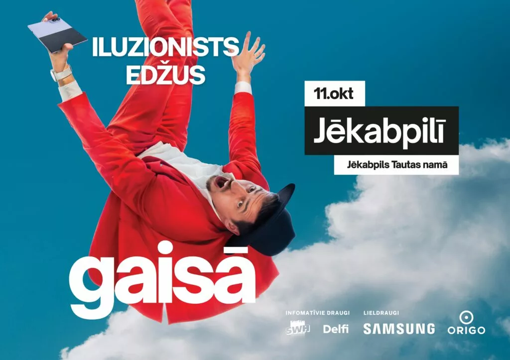 Iluzionists Edžus GAISĀ Jēkabpilī