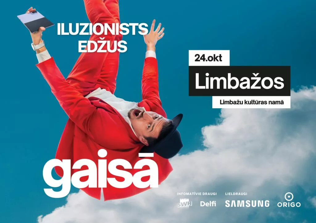 Iluzionists Edžus GAISĀ Limbažos