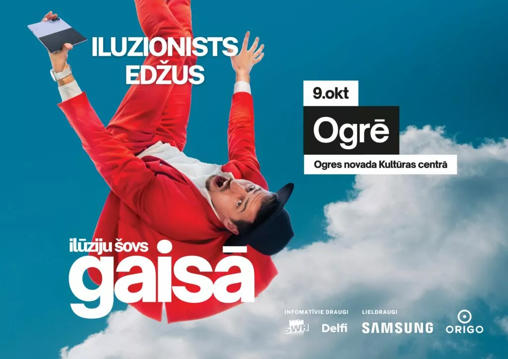 Iluzionists Edžus GAISĀ Ogrē