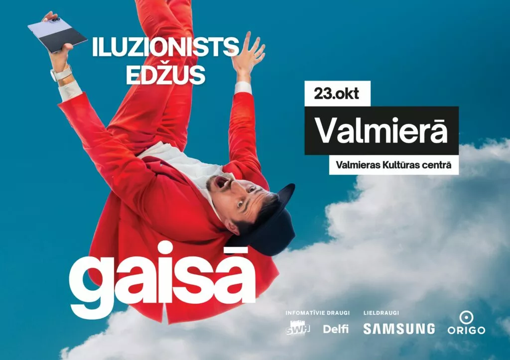 Iluzionists Edžus GAISĀ Valmierā