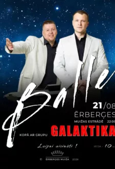 Zaļumballe kopā ar grupu “Galaktika”